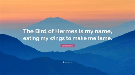 bird of hermes modern|the bird of Hermes is my name eating wings to make me tame.